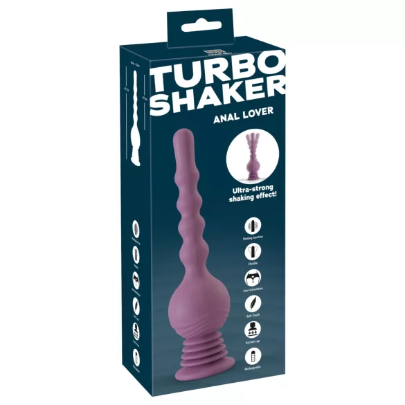 You2Toys - analvibrator med vibrator - lila