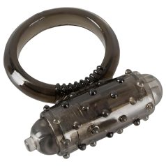 You2Toys - silikon penisring med vibration - svart