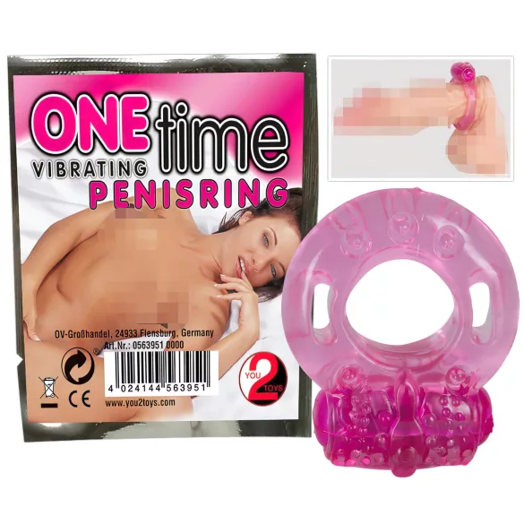 You2Toys - Vibrerande penisring (rosa)