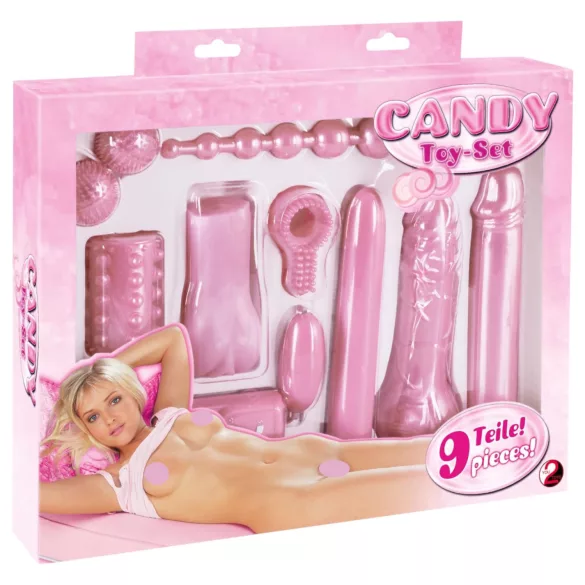 You2Toys - vibrator set - 9 delar sexleksaker