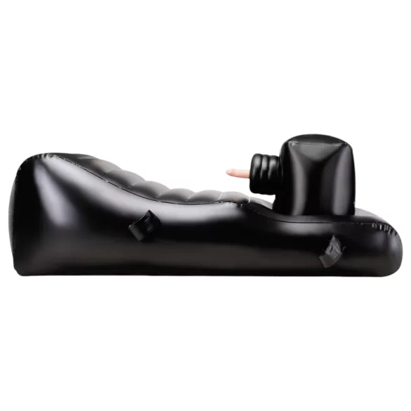 NMC - Louisiana Lounger - sexmaskin med inbyggd vibrator (svart)