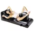 NMC - Louisiana Lounger - sexmaskin med inbyggd vibrator (svart)