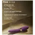 LELO - vibrator - lyxig, kraftfull - lila