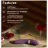 LELO - vibrator - lyxig, kraftfull - lila