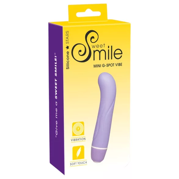 SMILE - G-punktsvibrator mini - lila
