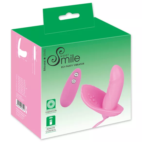 SMILE Shelly - vibrator ägg fjärrkontroll - rosa