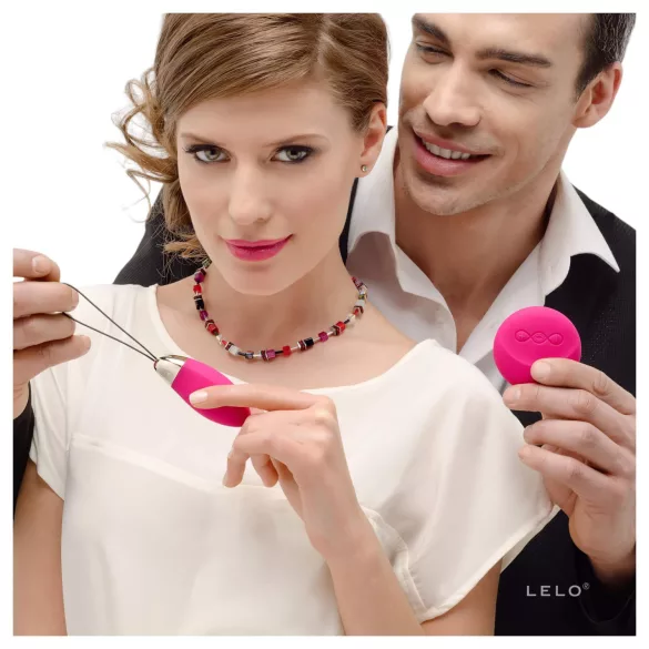 LELO Lyla 2 - bärbart vibrerande ägg med fjärrkontroll (rosa)