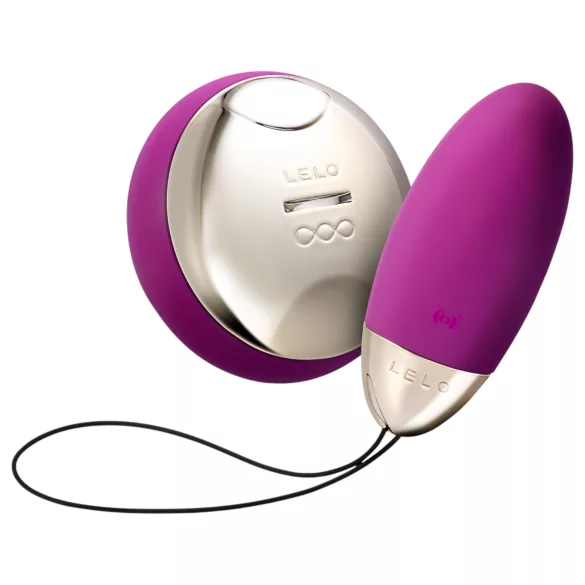 LELO Lyla 2 - bärbart vibratorägg med fjärrkontroll (lila)