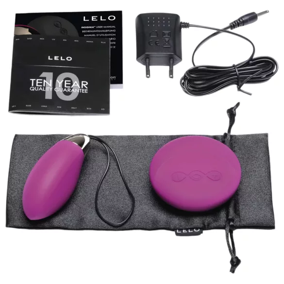 LELO Lyla 2 - bärbart vibratorägg med fjärrkontroll (lila)
