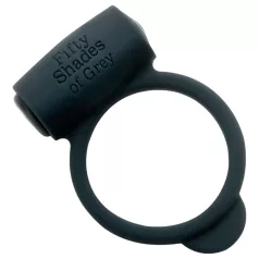 Fifty Shades of Grey - vibratorring för penis - svart