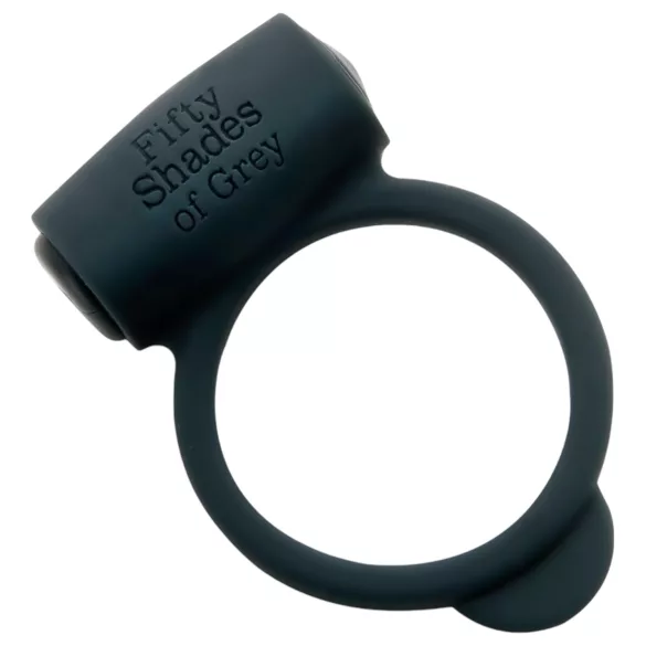 Fifty Shades of Grey - vibratorring för penis - svart