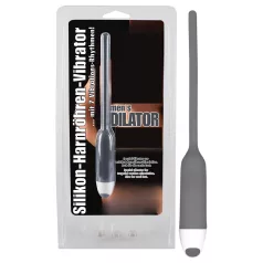 You2Toys - dilator vibrator - silikon grå 6mm