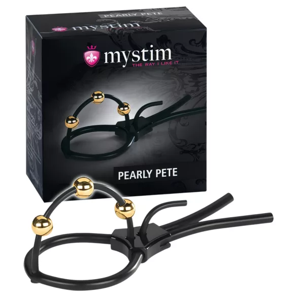 Mystim Pearly Pete – penisstimulans med elektroimpuls
