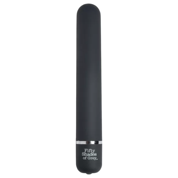 Fifty Shades of Grey - stavvibrator - vattentät - grå