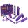 You2Toys - vibrator kit - 9 delar - lila