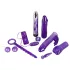You2Toys - vibrator kit - 9 delar - lila