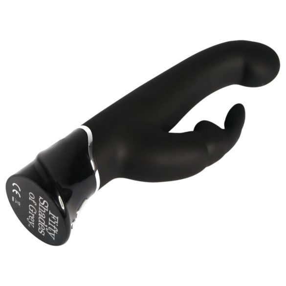 Fifty Shades of Grey - rabbitvibrator med klitorisstimulator - uppladdningsbar