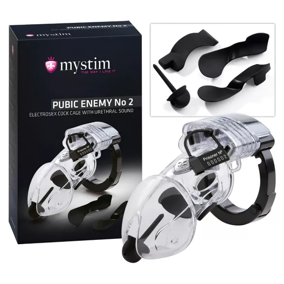mystim Pubic Enemy No 2 - Elektro penisbura