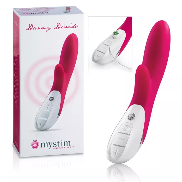 mystim Danny Divido - klitorisstimulator vibrator (rosa)