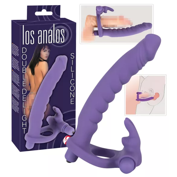 You2Toys - Vibrator för anal/sexleksak 3-i-1 - lila