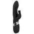 SMILE Blacky - vibrator med 2 motorer - USB-laddning - svart