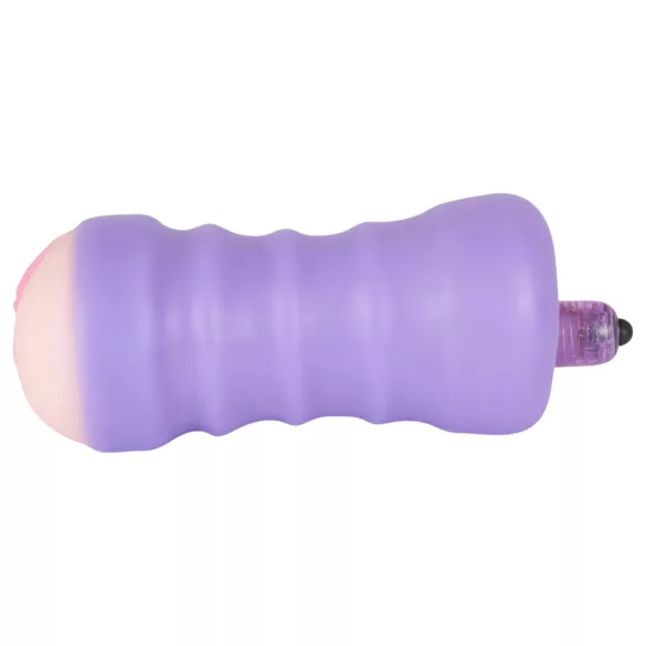 You2Toys - masturbator med vibration - vaginaformad - natur/lila