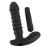 Black Velvets - vibrator med räfflor - medium - svart