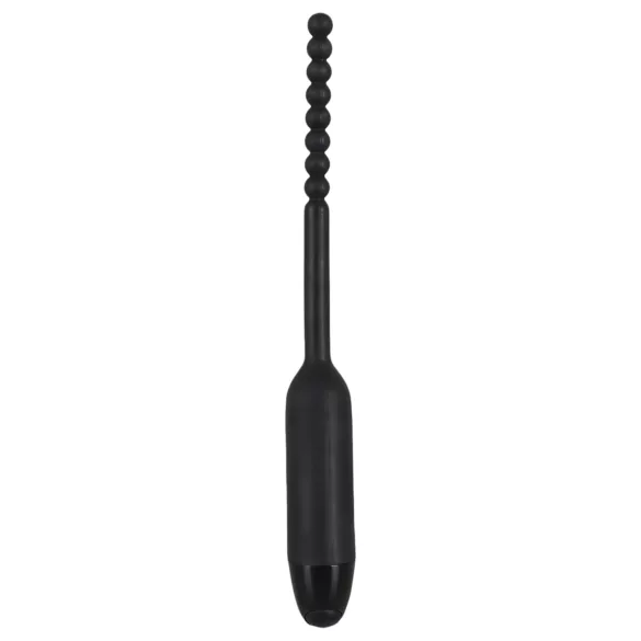You2Toys - urinrörsvibrator med kulor - 0,8 cm svart