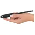 You2Toys - urinrörsvibrator med kulor - 0,8 cm svart