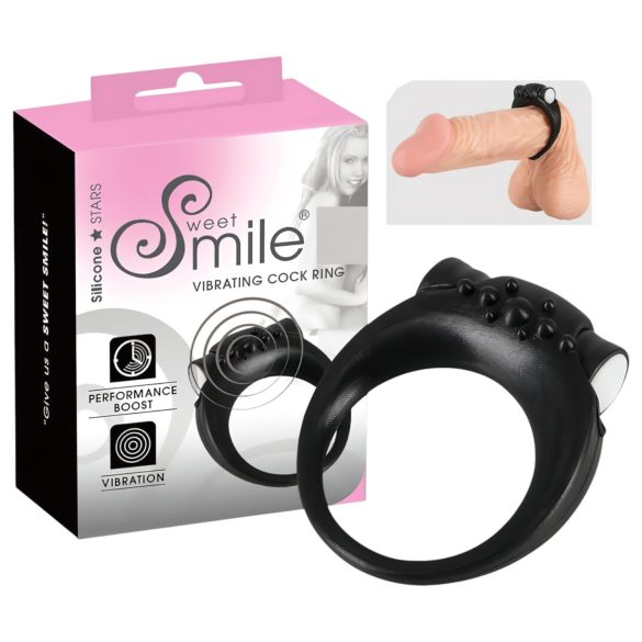 SMILE - peniring med vibration - svart