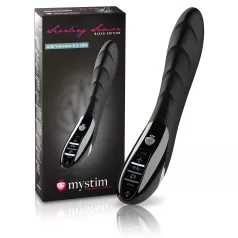   mystim Sizzling Simon - vibrator med elektrostimulering - svart