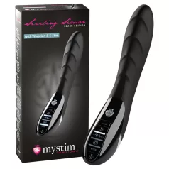   mystim Sizzling Simon - vibrator med elektrostimulering - svart