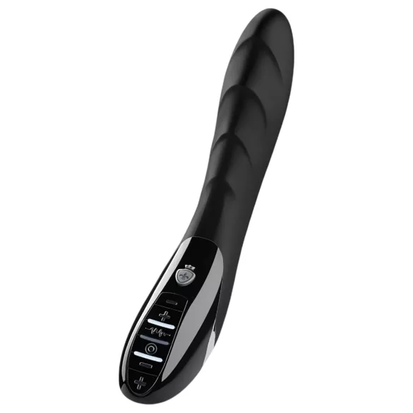 mystim Sizzling Simon - vibrator med elektrostimulering - svart