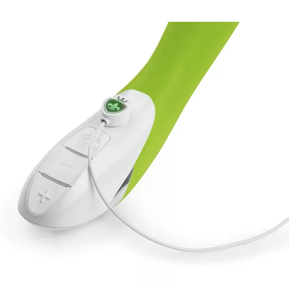 mystim - vibrator med två motorer - grön