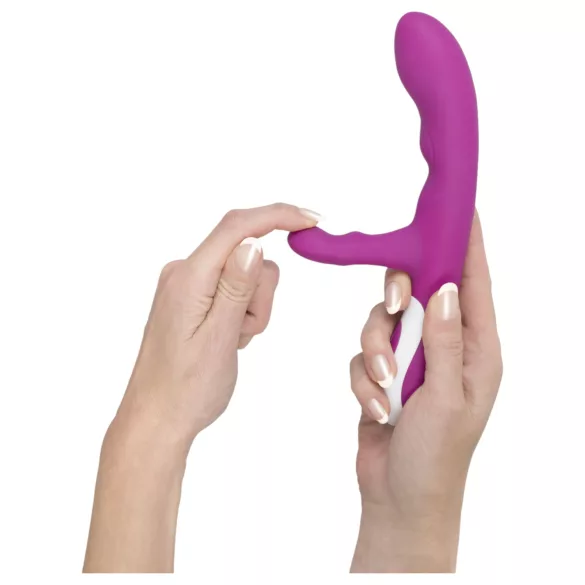 Javida - värmande klitorisstimulator-vibrator (lila)
