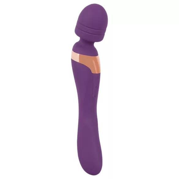 Javida Double - massagervibrator med två motorer - lila