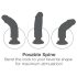 King Cock 7 sugproppsvibrator (18 cm) - naturfärgad