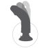 King Cock 7 sugproppsvibrator (18 cm) - naturfärgad