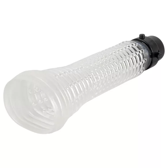 You2Toys - penispump och masturbator 2-i-1 - genomskinlig