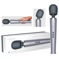 le Wand - massagevibrator uppladdningsbar silver