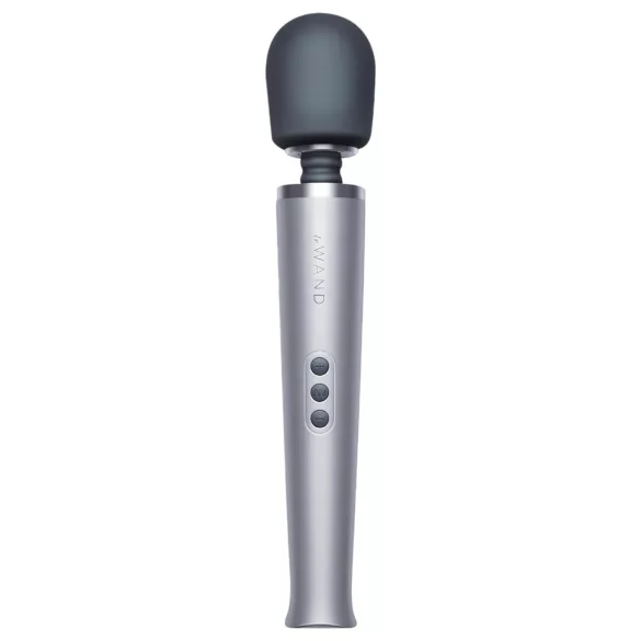 le Wand - massagevibrator uppladdningsbar silver
