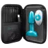 b-Vibe Rimming - roterande kulor analvibrator - turkos