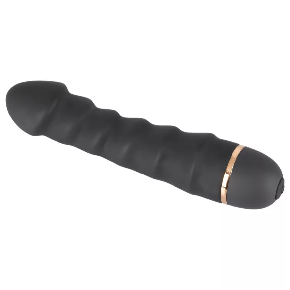 You2Toys - vibrator med räfflor - böjbar - svart
