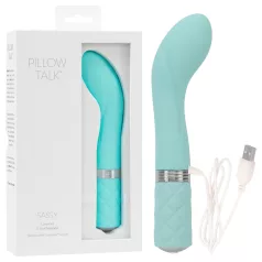Pillow Talk Sassy - G-punktsvibrator uppladdningsbar turkos