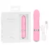 Pillow Talk Flirty - stavvibrator med uppladdningsbart batteri - rosa