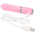 Pillow Talk Flirty - stavvibrator med uppladdningsbart batteri - rosa