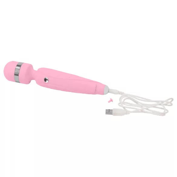 Pillow Talk Cheeky Wand - batteridriven massagevibrator (rosa)