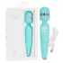 Pillow Talk Cheeky Wand - massagevibrator uppladdningsbar turkos