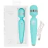 Pillow Talk Cheeky Wand - massagevibrator uppladdningsbar turkos