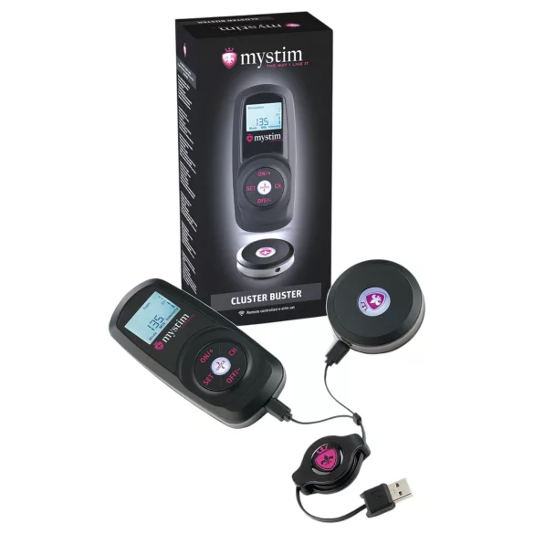 Mystim Cluster Buster - fjärrkontrollset elektrosexprodukter